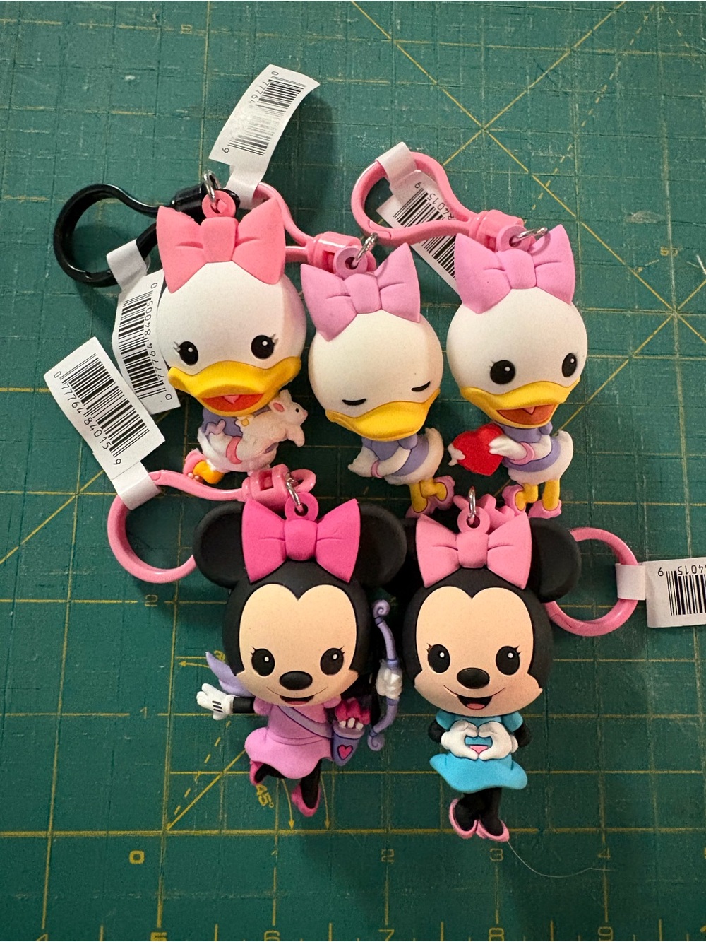 Disney Daisy Duck & Minnie Mouse Bag Clips